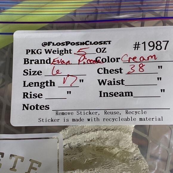 Evan Picone Lacey Cardigan Sheer Floral Tie Front Dress Jacket Top Size 6 Small - Picture 10 of 10